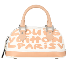 Graffiti Mini Alma, Leather, Beige/White, BA0051 (2001), DB, 3*